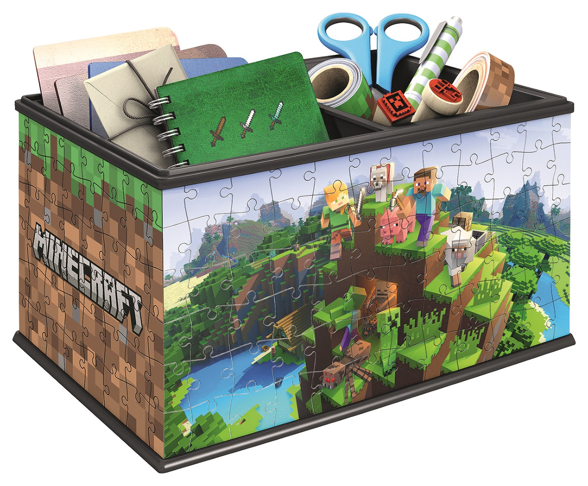 Ravensburger 3D pusle hoiukarp Minecraft 112869V