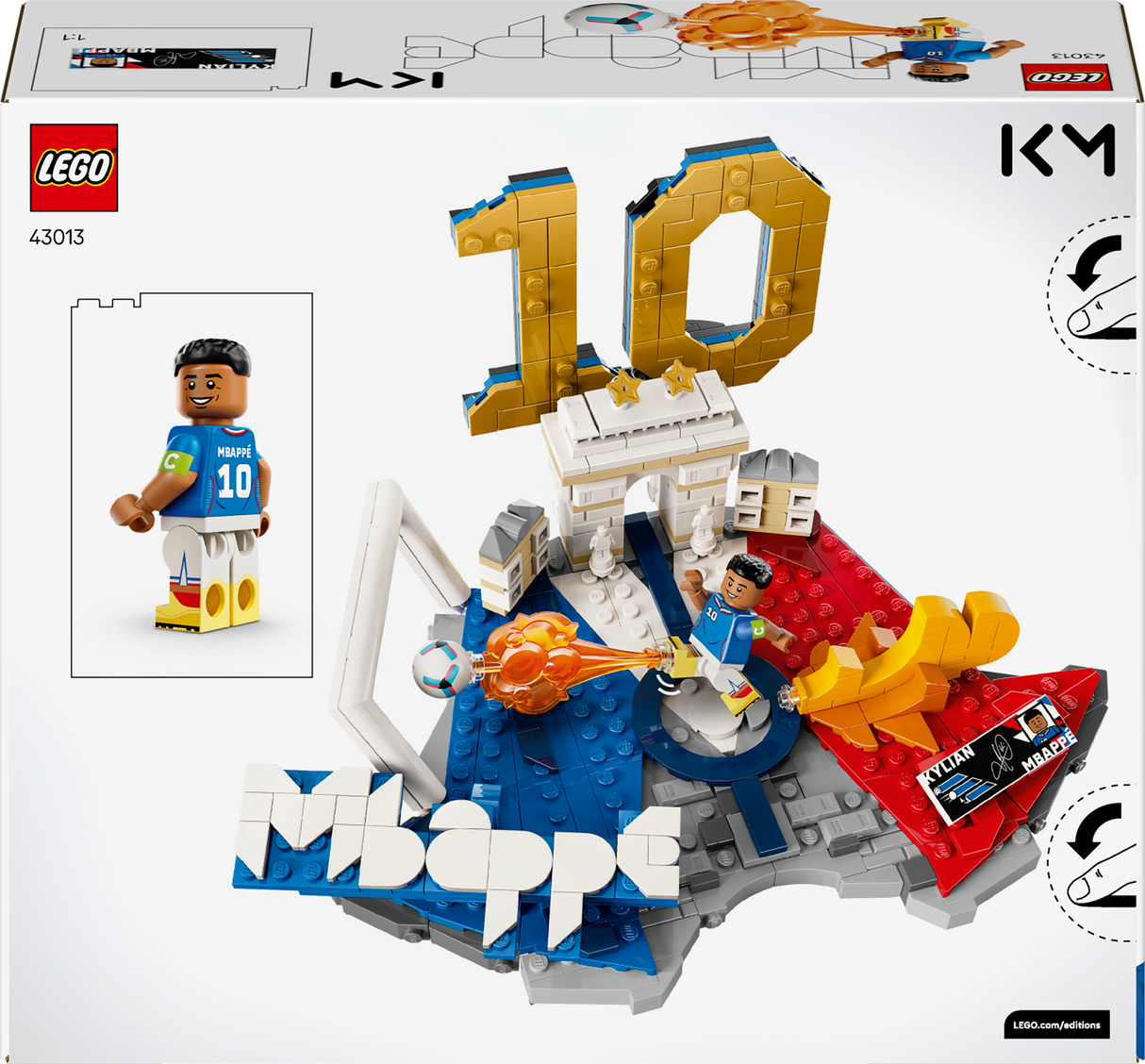 LEGO Editions Kylian Mbappé – jalgpalli parimad hetked 43013L