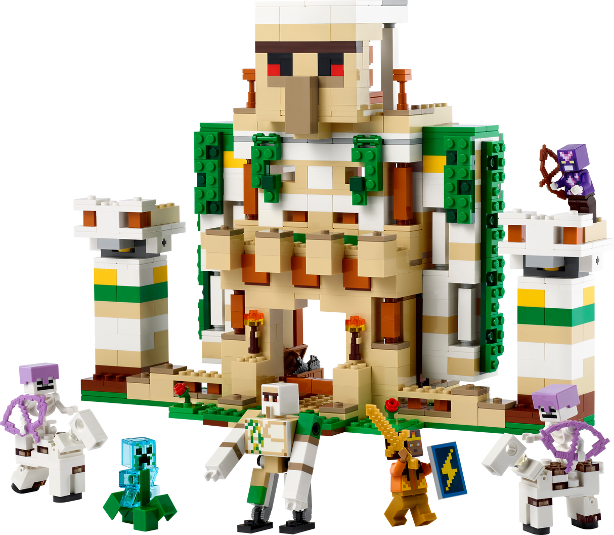 LEGO Minecraft Raudgolemi kindlus 21250L