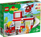 LEGO DUPLO Tuletõrjedepoo ja -helikopter 10970L