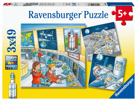 Ravensburger pusle 3x49 Astronaudid 050888V