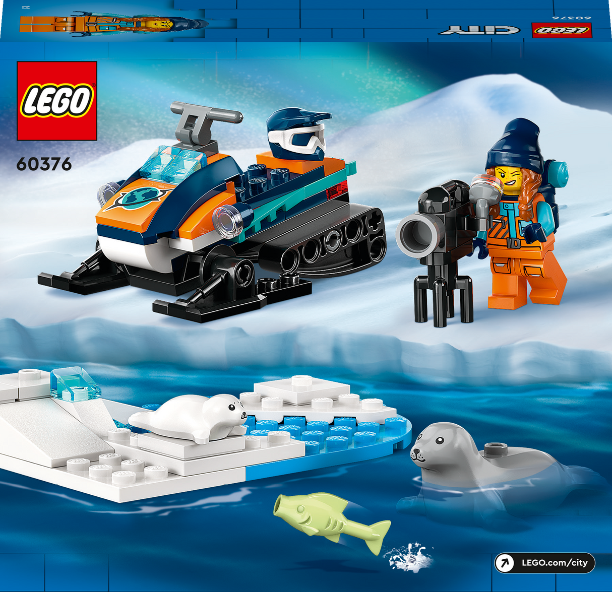 LEGO City Arktika uurimise lumesaan 60376L