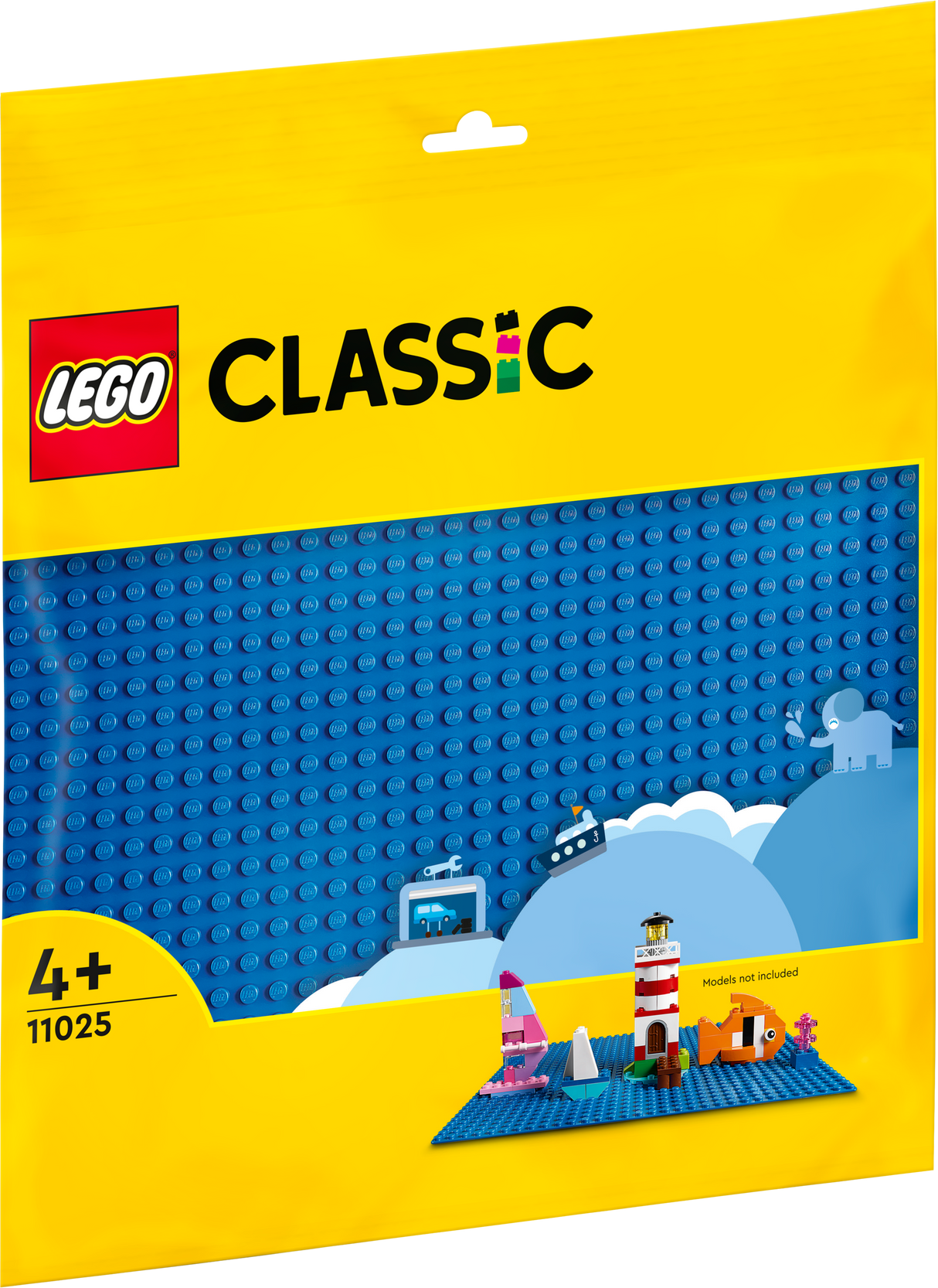 LEGO Classic Sinine alusplaat 11025L