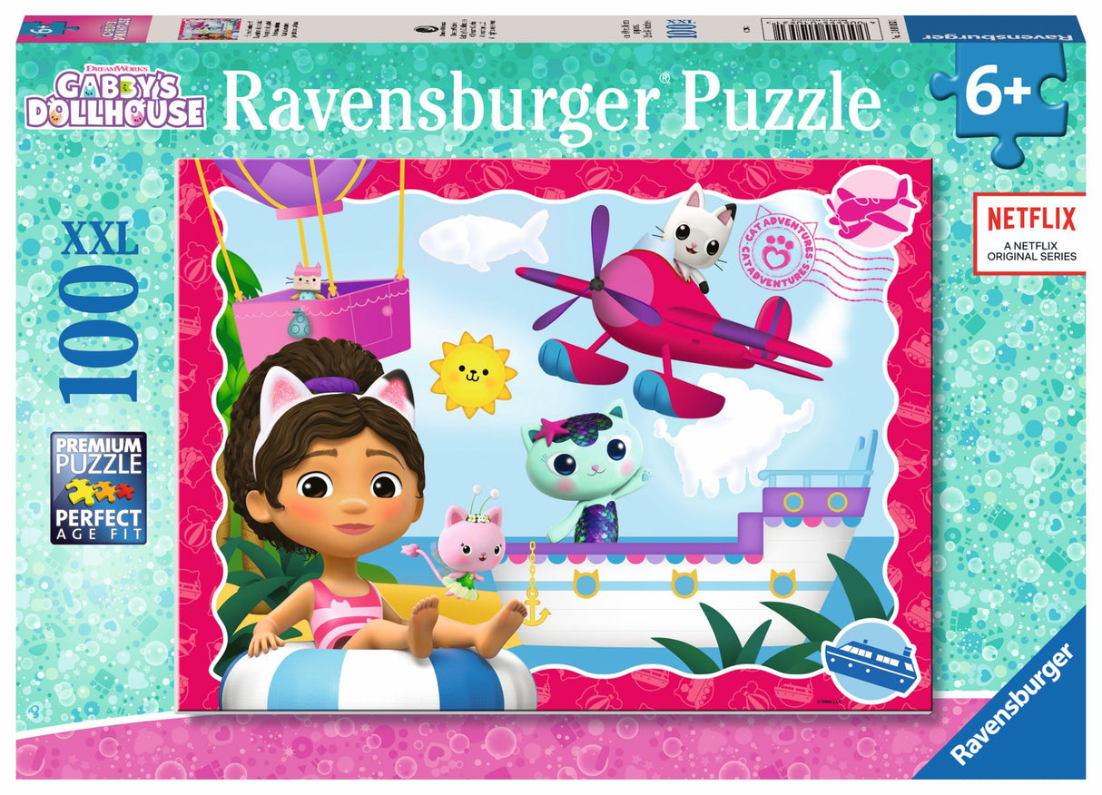 Ravensburger pusle 100 tk Gabby nukumaja 12001053V