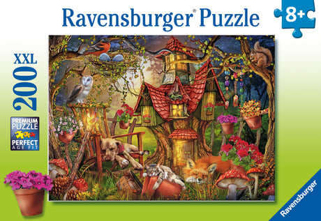 Ravensburger pusle 200 tk Metsamaja 129515V