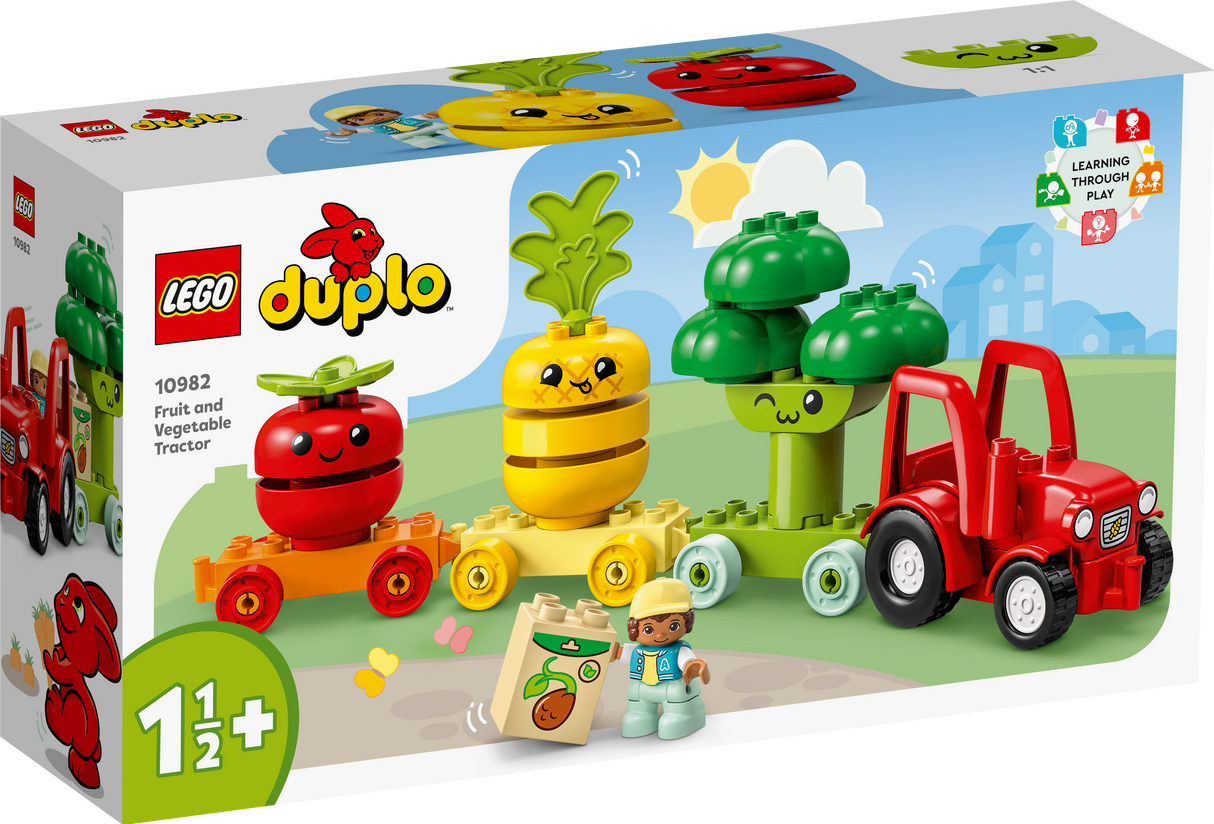 LEGO DUPLO Puu- ja köögiviljatraktor 10982L