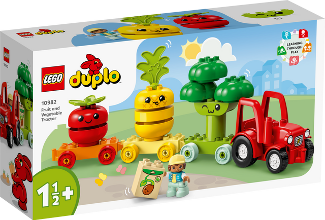 LEGO DUPLO Puu- ja köögiviljatraktor 10982L