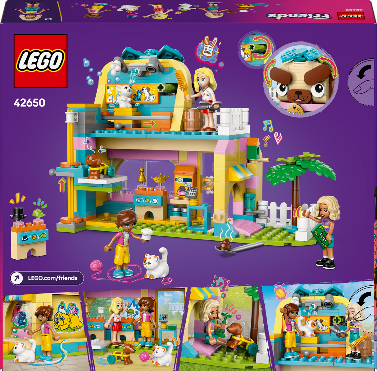 LEGO Friends Lemmikloomaaksessuaaride pood 42650L