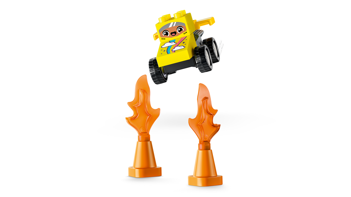 LEGO DUPLO linn Kolm ühes loomingulised rambid sõidukitega 10478L