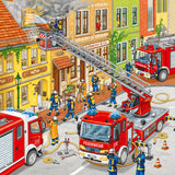 Ravensburger pusle 3x49 tk Tuletõrjebrigaad 094011V
