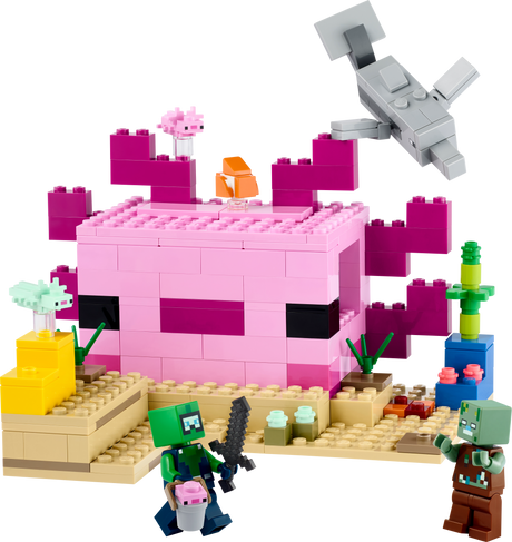 LEGO Minecraft Aksolotli maja 21247L