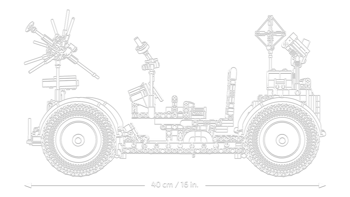 LEGO Technic NASA Apollo kuumaastikusõiduk 42182L