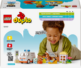 LEGO DUPLO Kiirabiauto ja juht 10447L