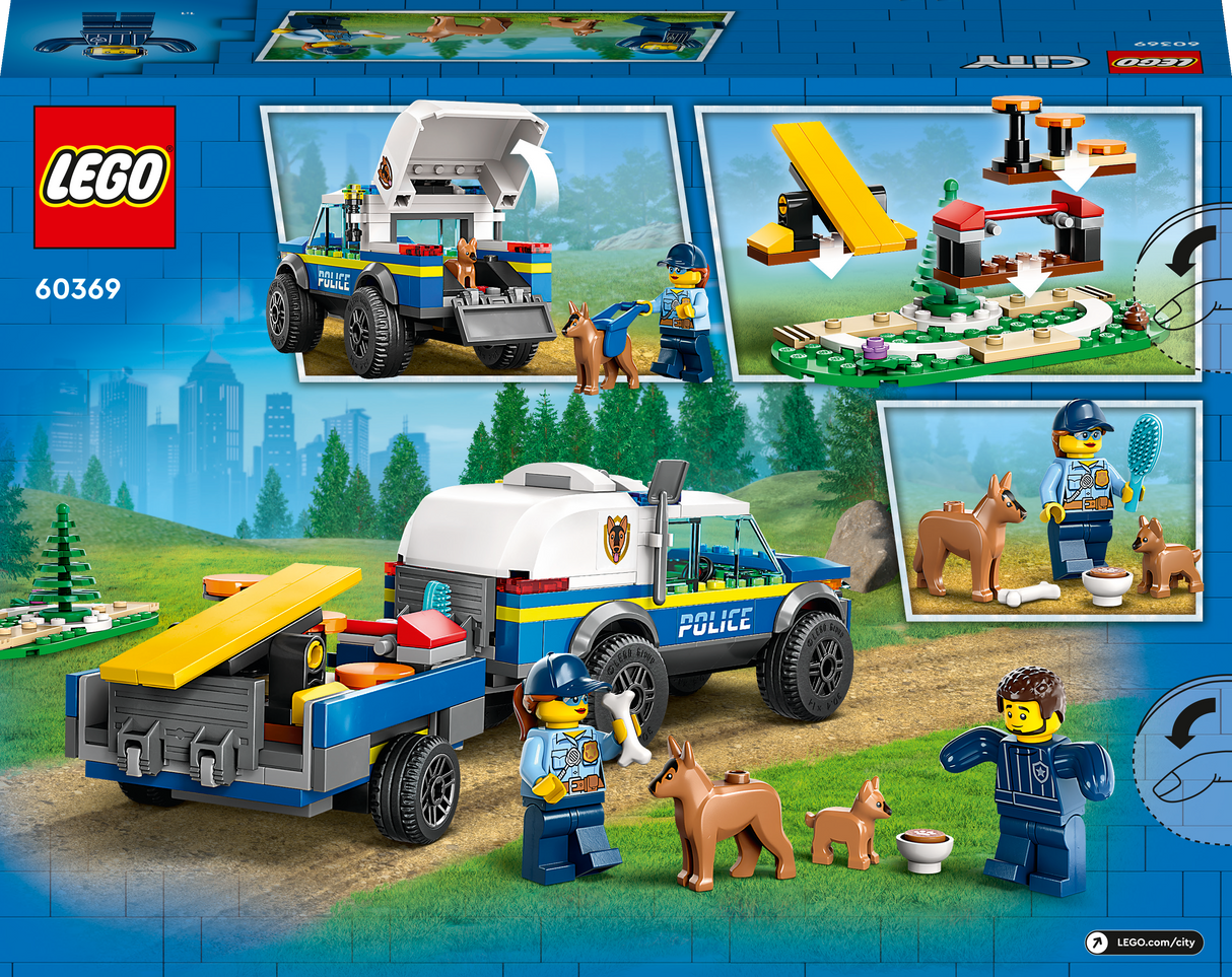 LEGO City Mobiilne politseikoera treening 60369L