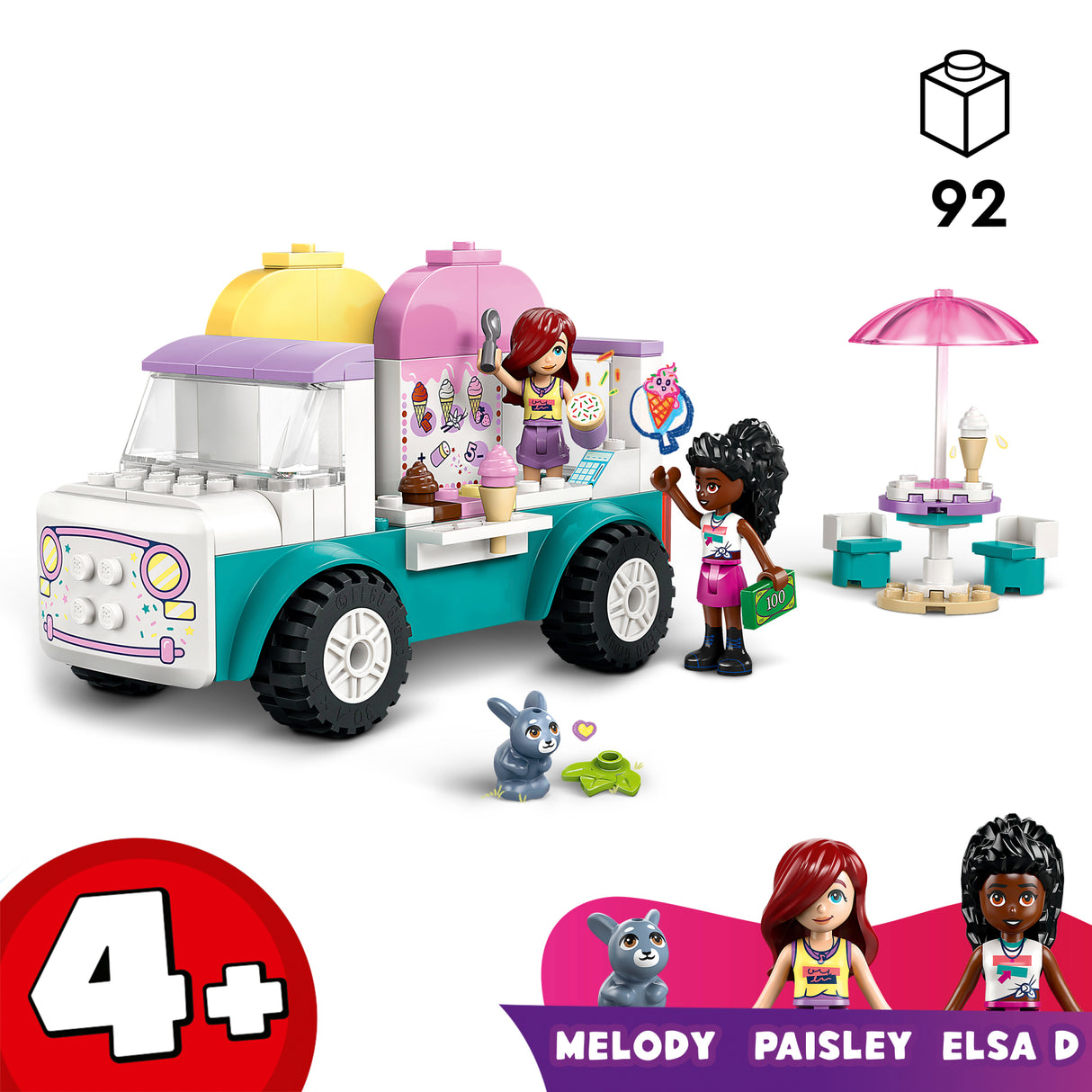 LEGO Friends Heartlake’i linna jäätiseauto 42644L