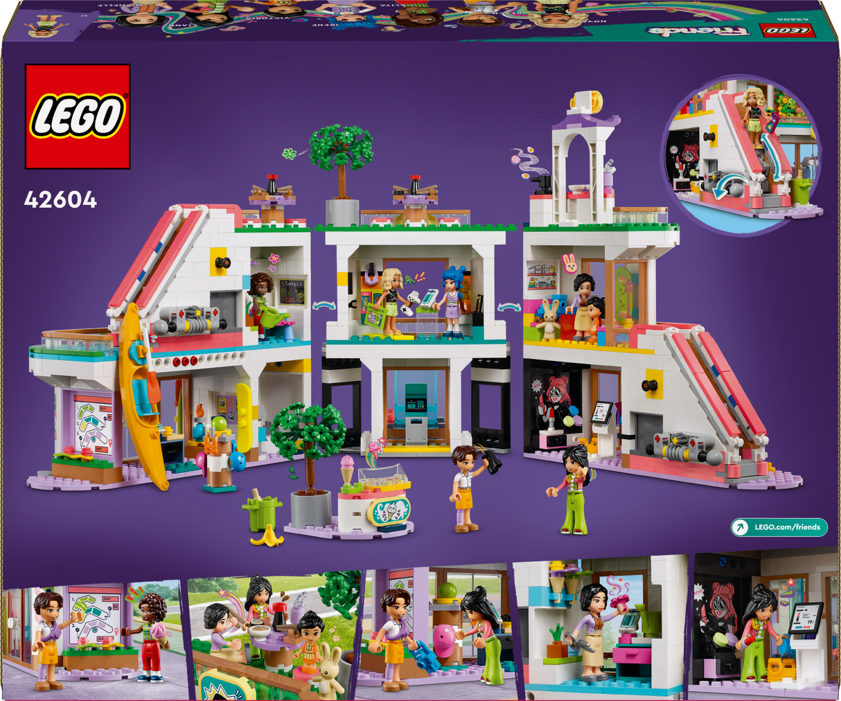 LEGO Friends Heartlake’I Linna kaubanduskeskus 42604L