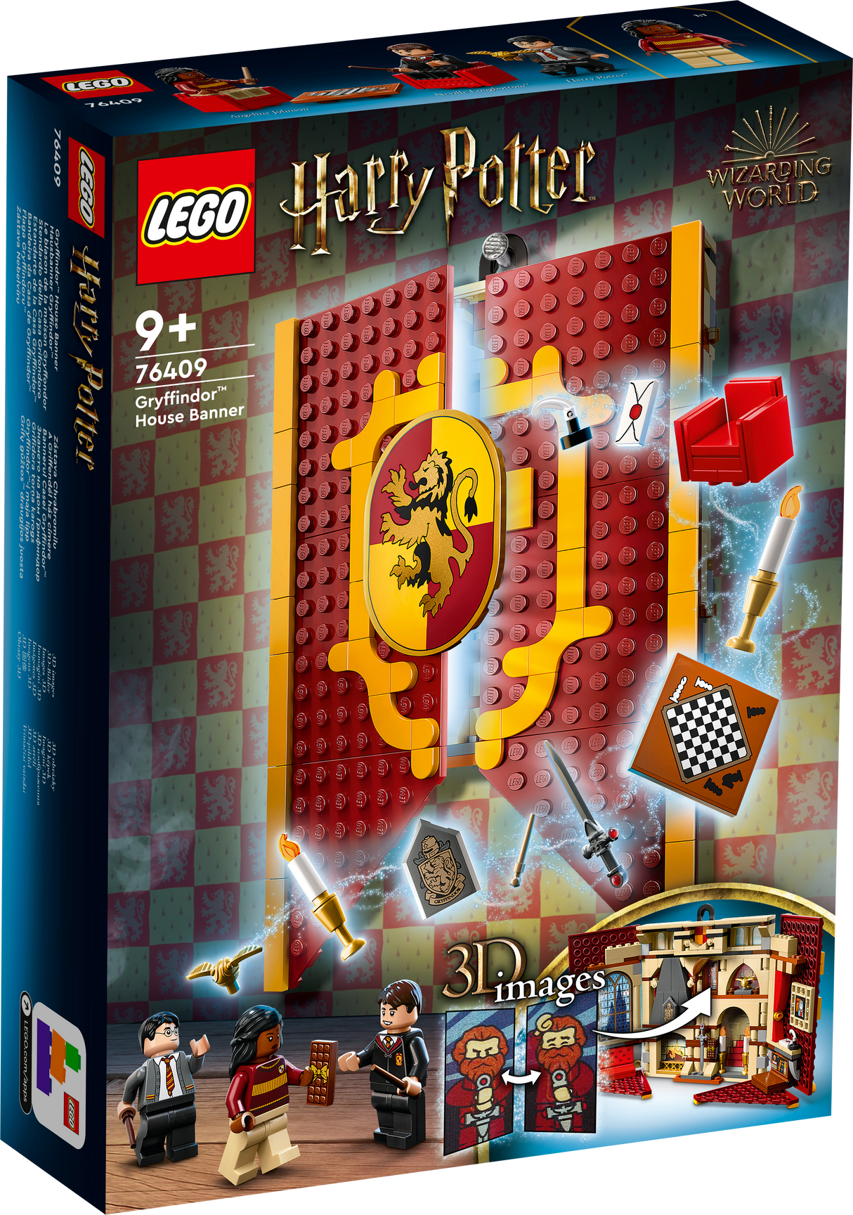 LEGO Harry Potter Gryffindor-i maja lipp 76409L