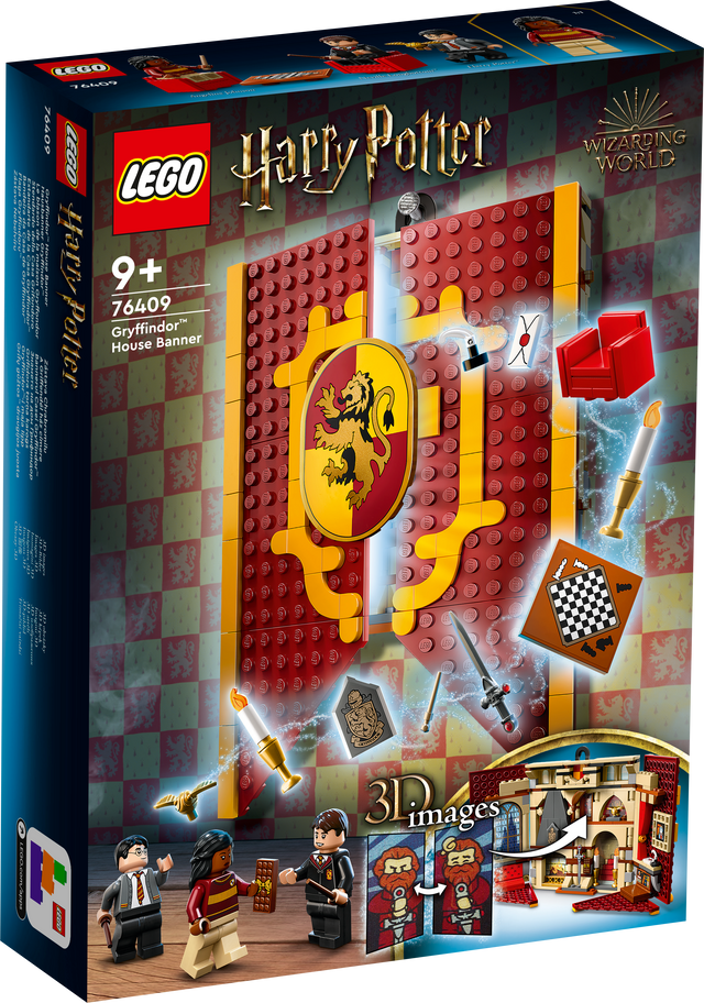 LEGO Harry Potter Gryffindor-i maja lipp 76409L