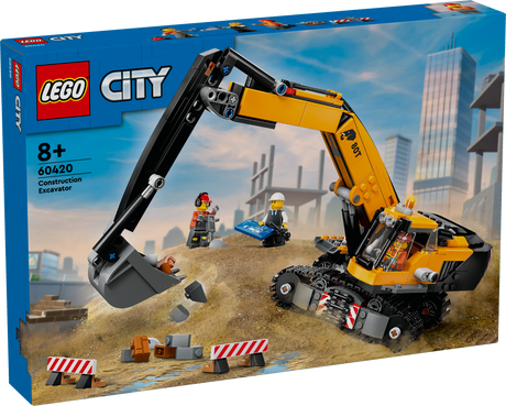 LEGO City Kollane ehitusekskavaator 60420L