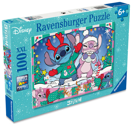 Ravensburger pusle 100 tk: Stitchi jõulud 12004030V