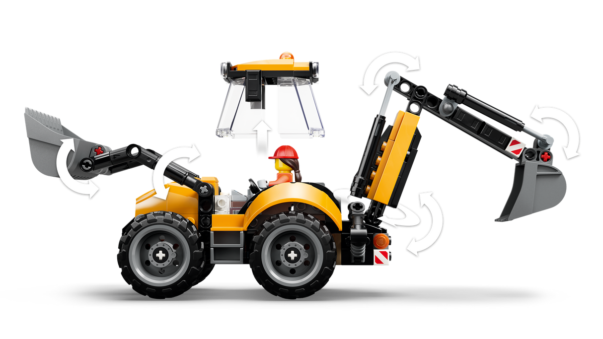 LEGO City Kollane laadurekskavaator 60480L