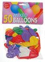 Bini Balloons õhupallid 50 tk 85001H