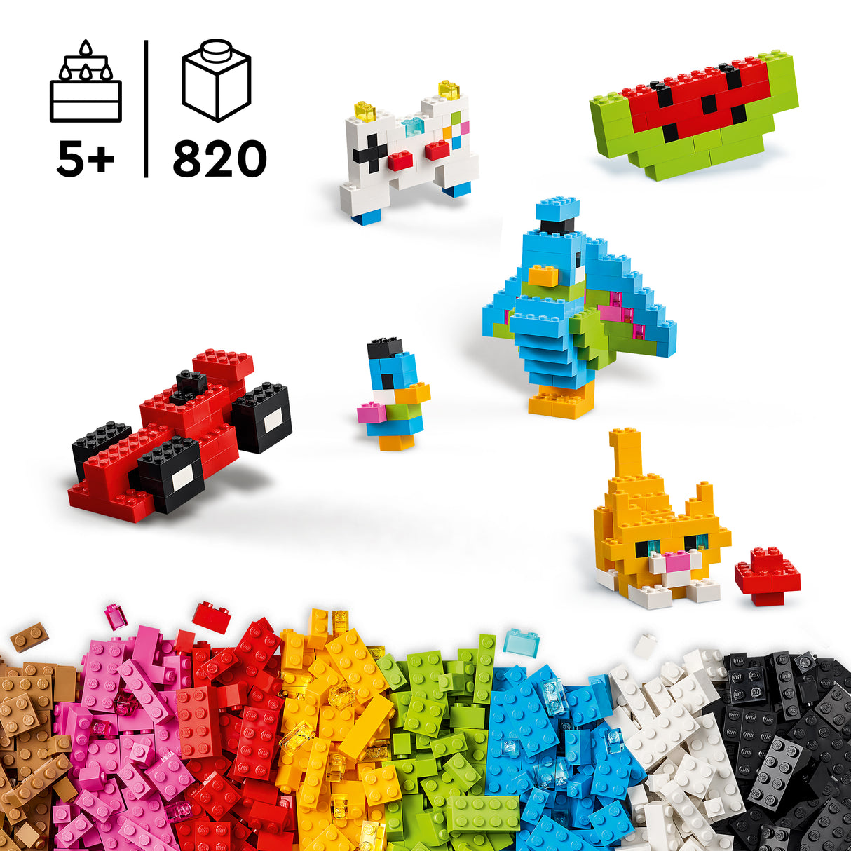 LEGO Classic Loomingulised värvilised klotsid 11045L