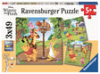 Ravensburger pusle 3x49 tk Karupoeg Puhh - Spordipäev 051878V