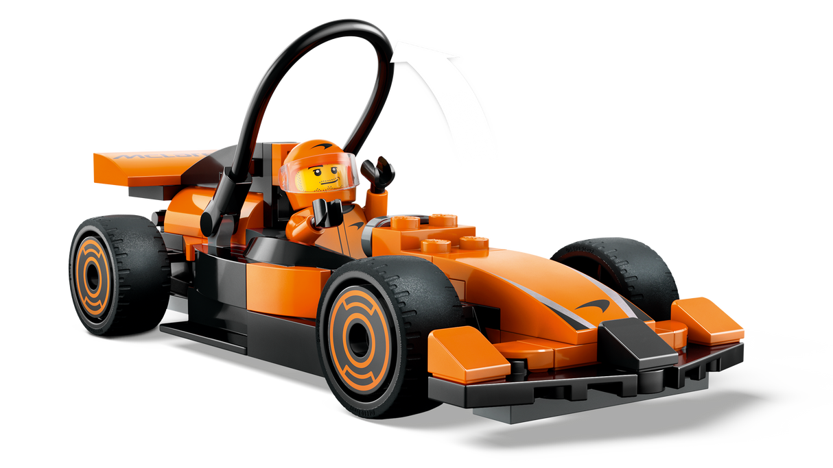 LEGO City F1 sõitja McLareni võistlusautoga 60442L