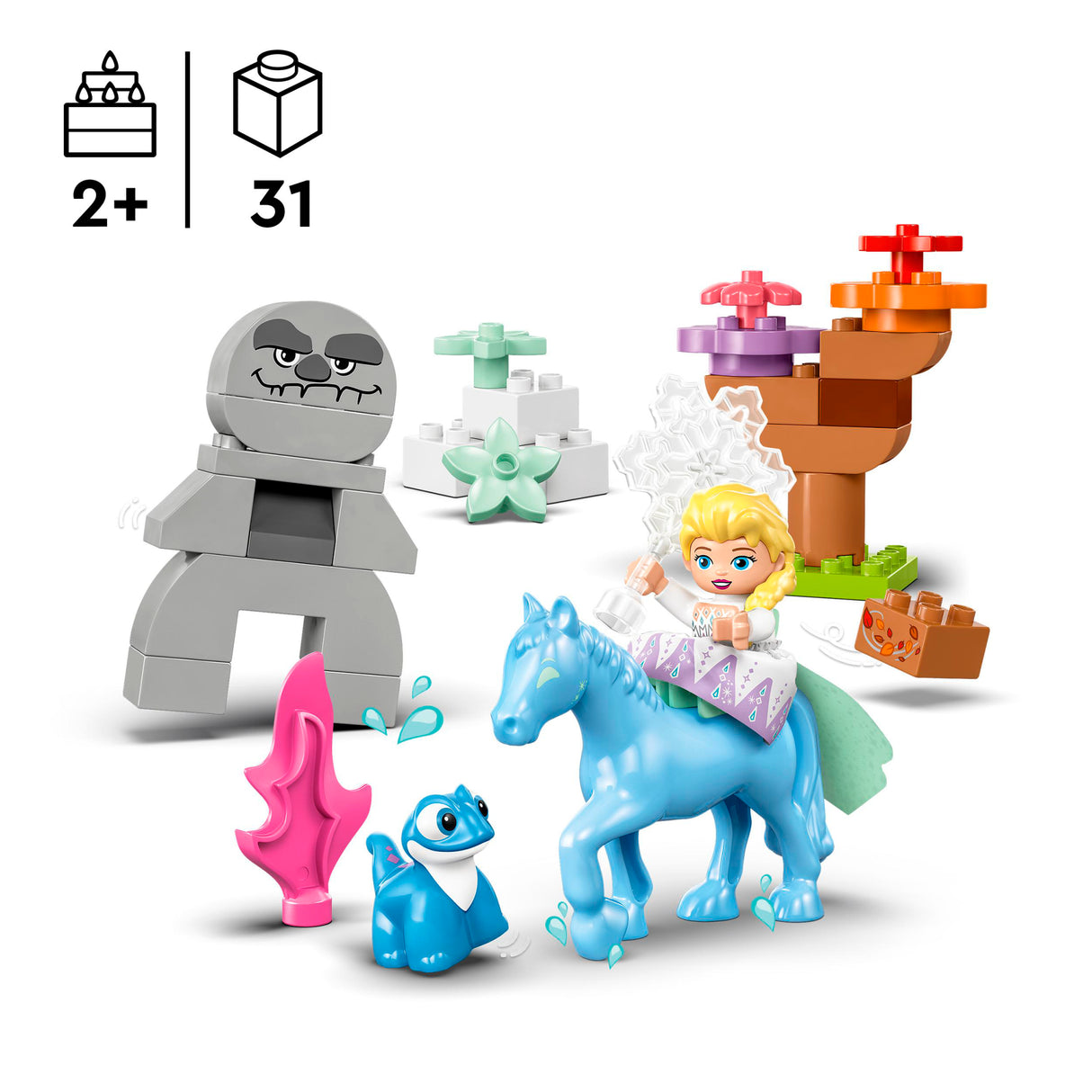 LEGO DUPLO Elsa ja Bruni nõiutud metsas 10418L