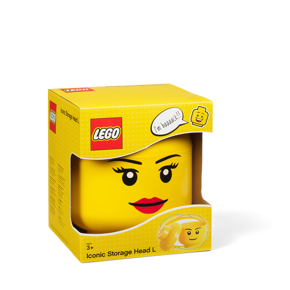 LEGO suur peakujuline hoiukarp tüdruk 40321725C