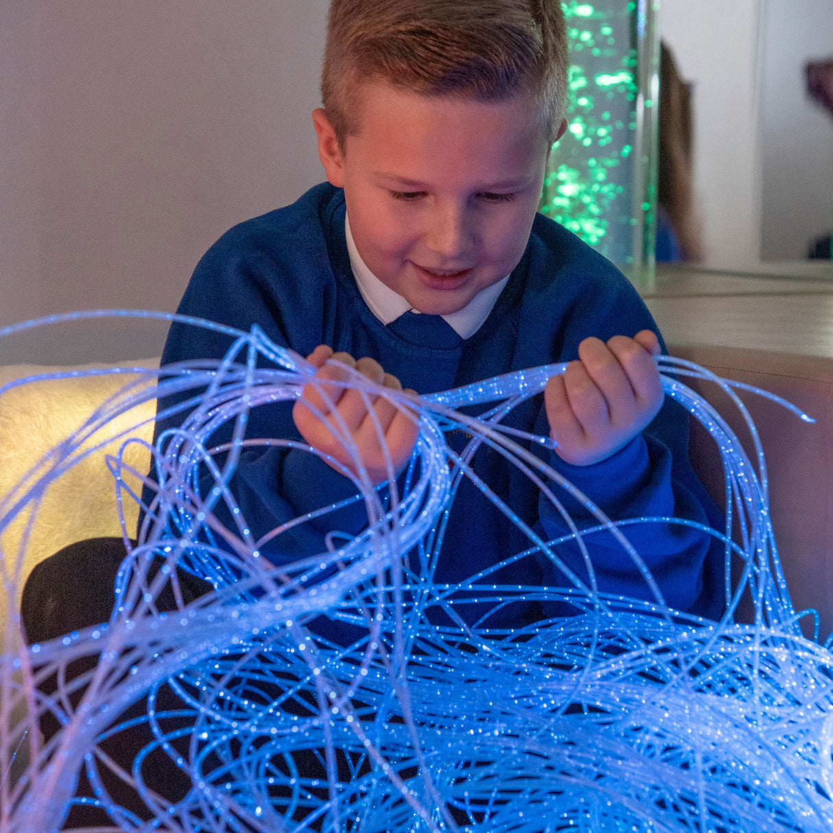 TTS kiudoptilise valguskardina ja valgusti komplekt SD10631B