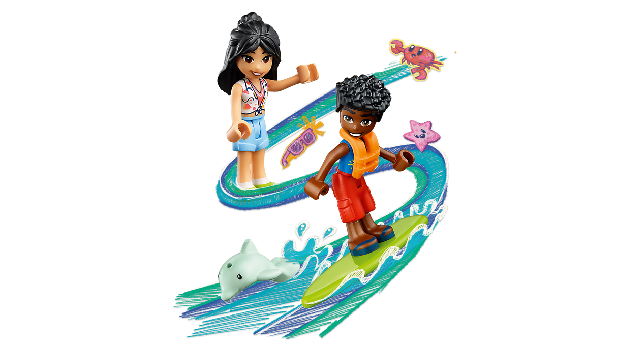 LEGO Friends Lõbus rannakäru 41725L