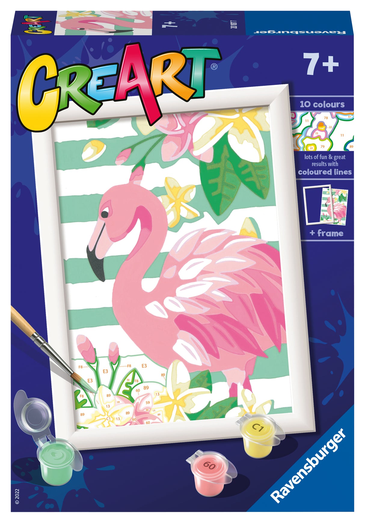 Ravensburger maalimine numbrite järgi Flamingo 201877V