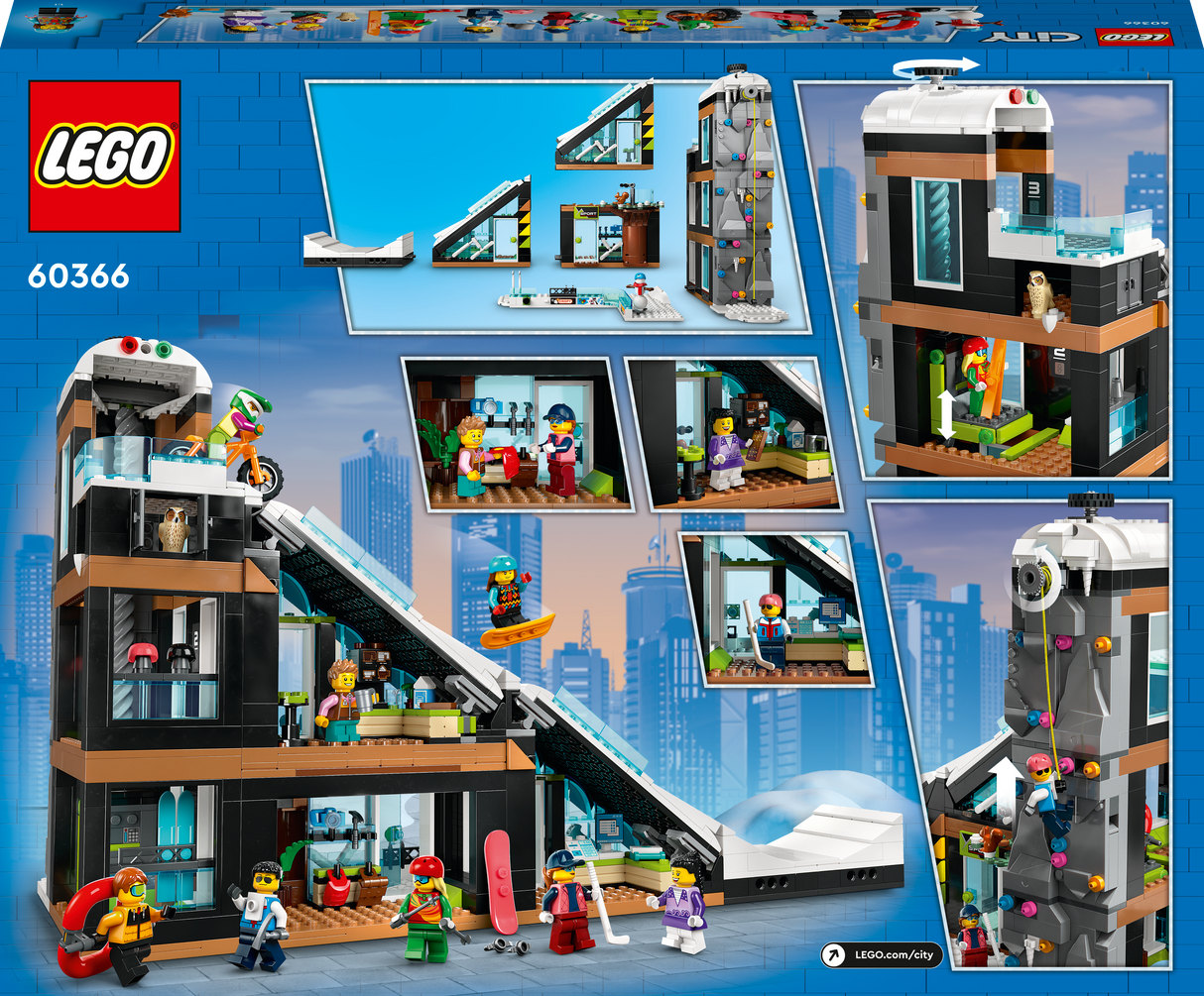 LEGO City Suusa- ja ronimiskeskus 60366L