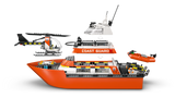 LEGO City Rannavalve päästepaat ja helikopter 60504L
