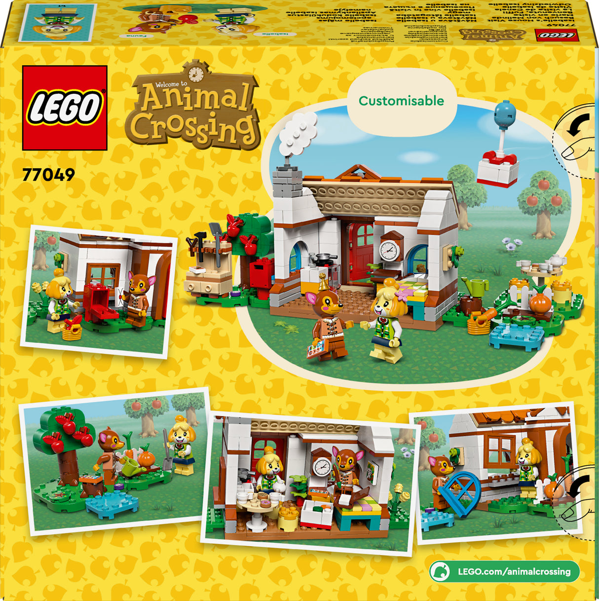 LEGO Animal Crossing Isabelle kodukülastus 77049L