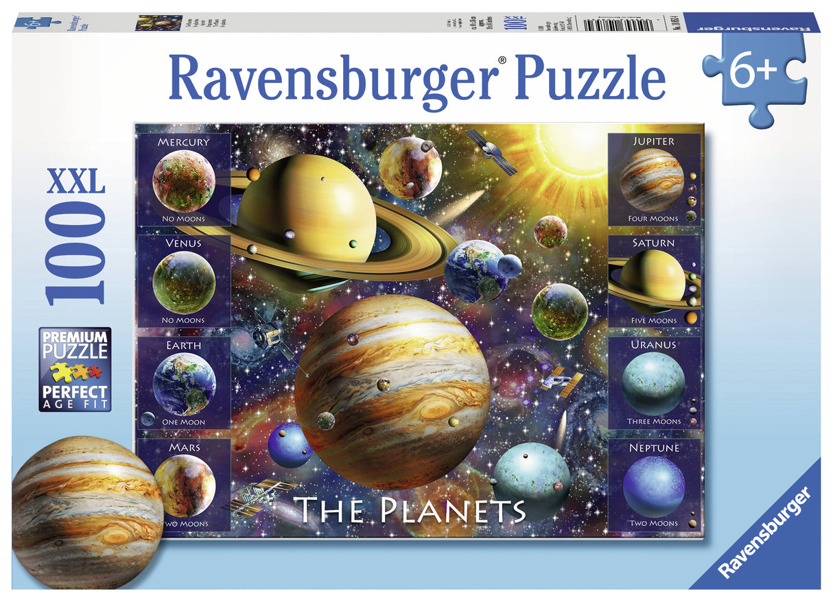 Ravensburger pusle 100 tk Planeedid 108534V