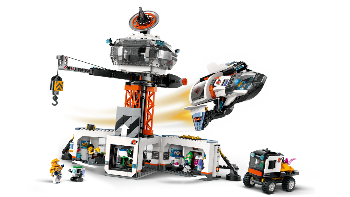 LEGO City Kosmosebaas ja raketi stardiplatvorm 60434L