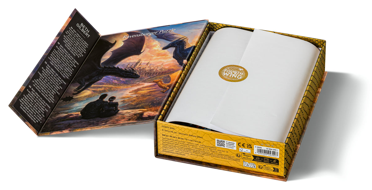 Ravensburger pusle 500 tk: Rebecca Yarros "Neljas tiib" 12004399V