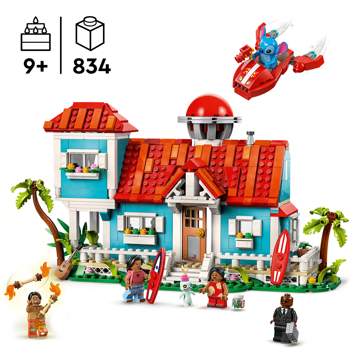 LEGO Disney Lilo ja Stitchi rannamaja 43268L