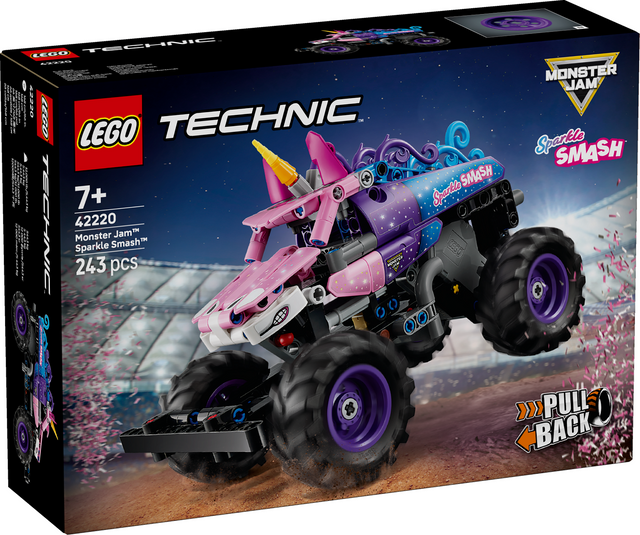 LEGO Technic Monster Jam Sparkle Smash tagasitõmmatav 42220L