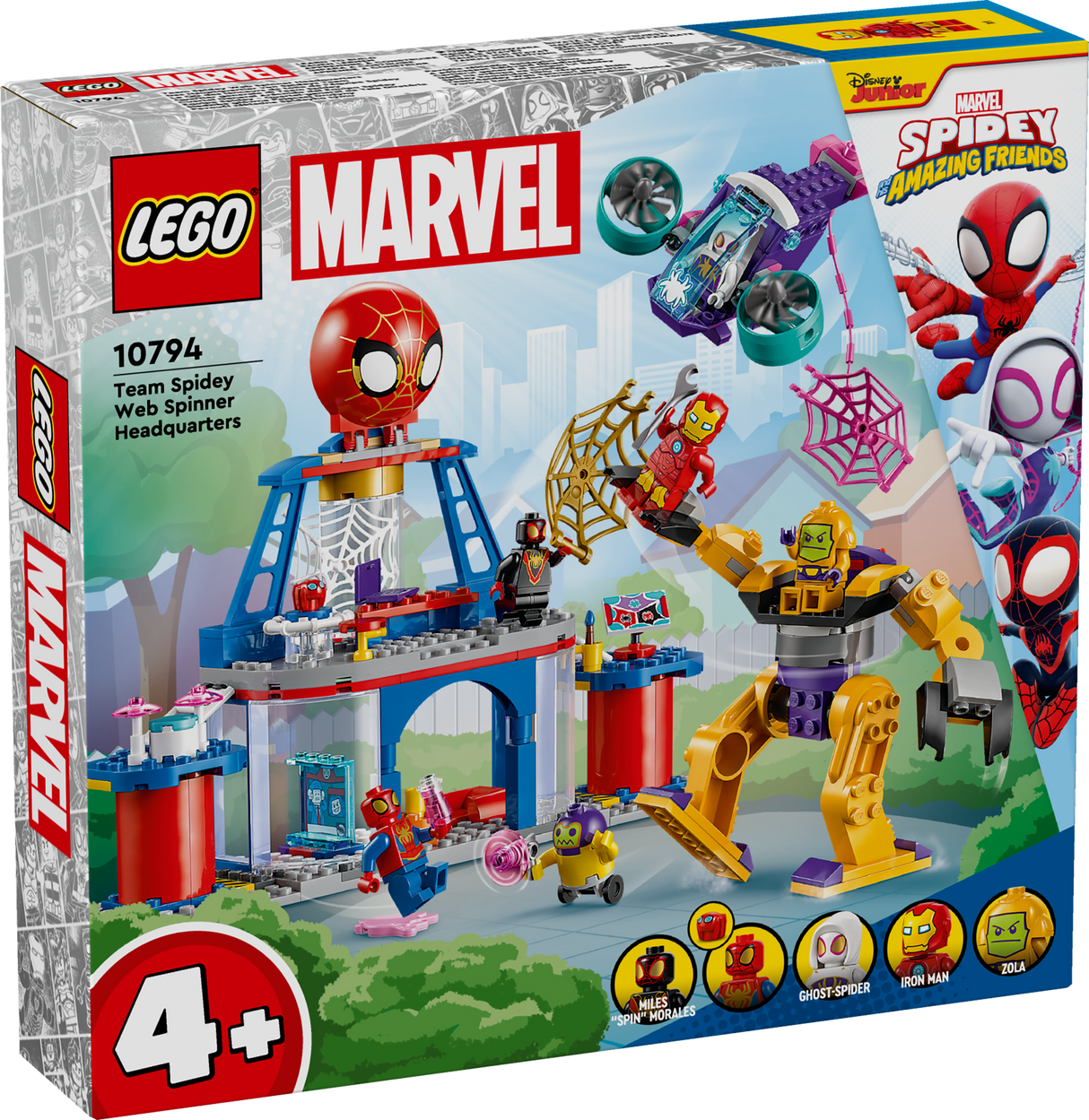 LEGO Spidey Team Spidey Web Spinneri peakorter 10794L