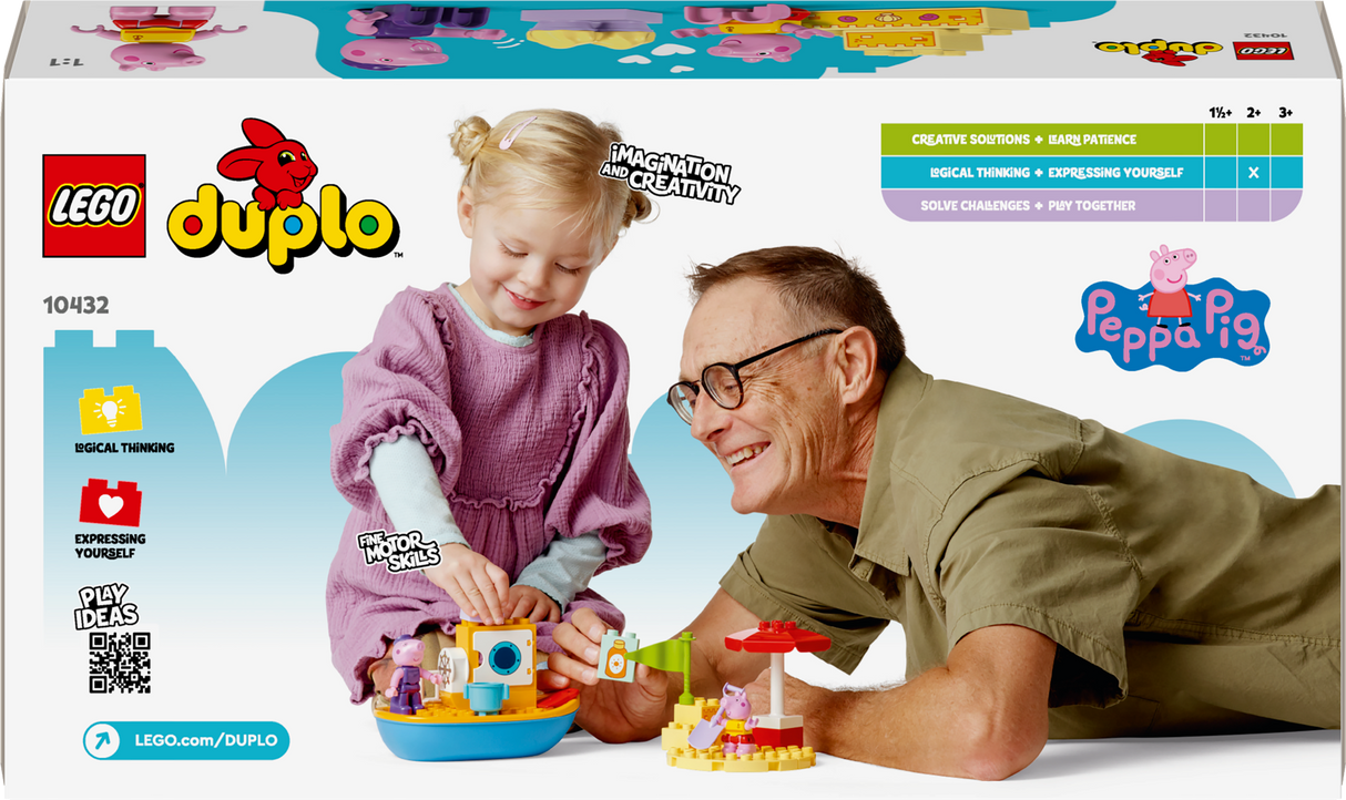 LEGO DUPLO Põrsas Peppa Paadireis 10432L