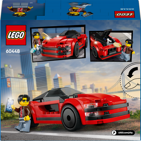 LEGO City Punane sportauto 60448L