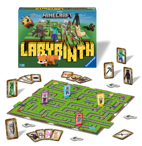 Ravensburger lauamäng Labürint Minecraft 24684U