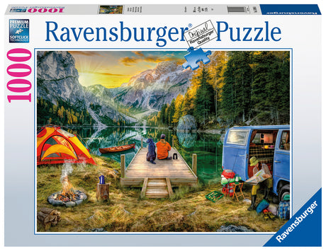 Ravensburger pusle 1000 tk Kämpingu puhkus 169948V