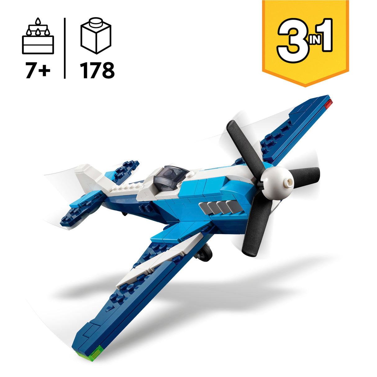 LEGO Creator Lennukid: võidusõidulennuk 31160L