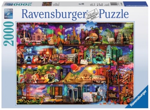 Ravensburger pusle 2000 tk Raamatute maailm 166855V