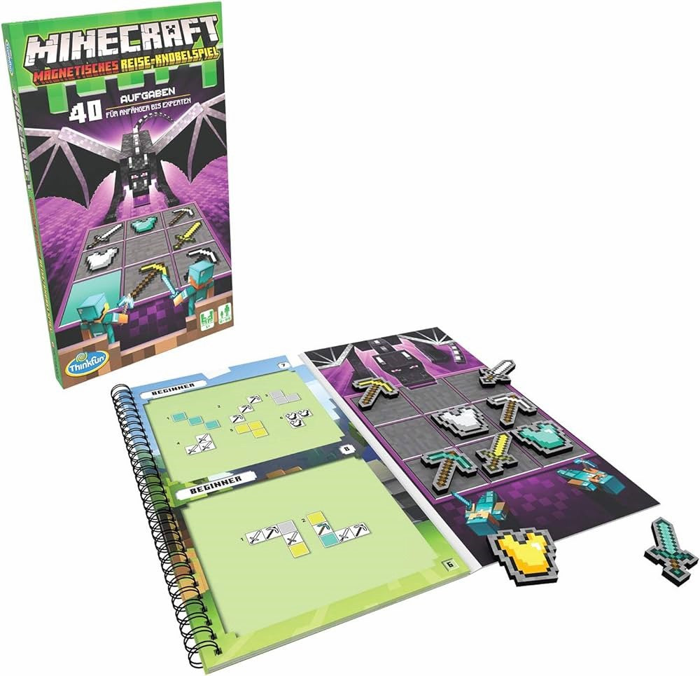 ThinkFun reisimäng Magnetiline mõistatus Minecraft 76402F